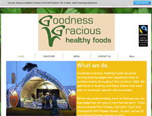 Tablet Screenshot of mobileveggiefood.co.uk